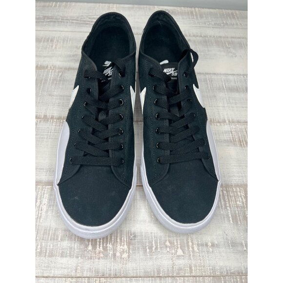 Nike SB BLZR Court Low Canvas Black/White Mens Sneakers Size 11 - Picture 7 of 10